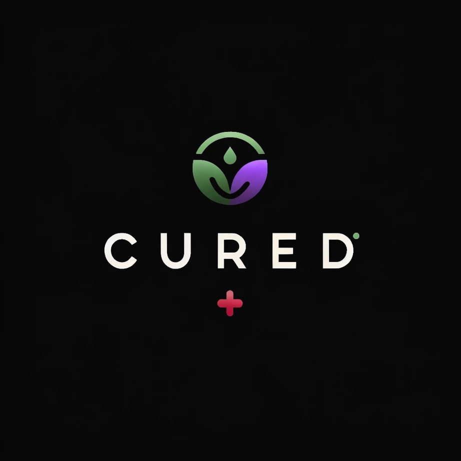 Cured Logo, Cured is a lifestyle and wellbeing company